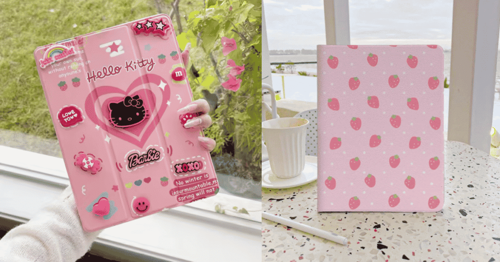 Pink ipad case