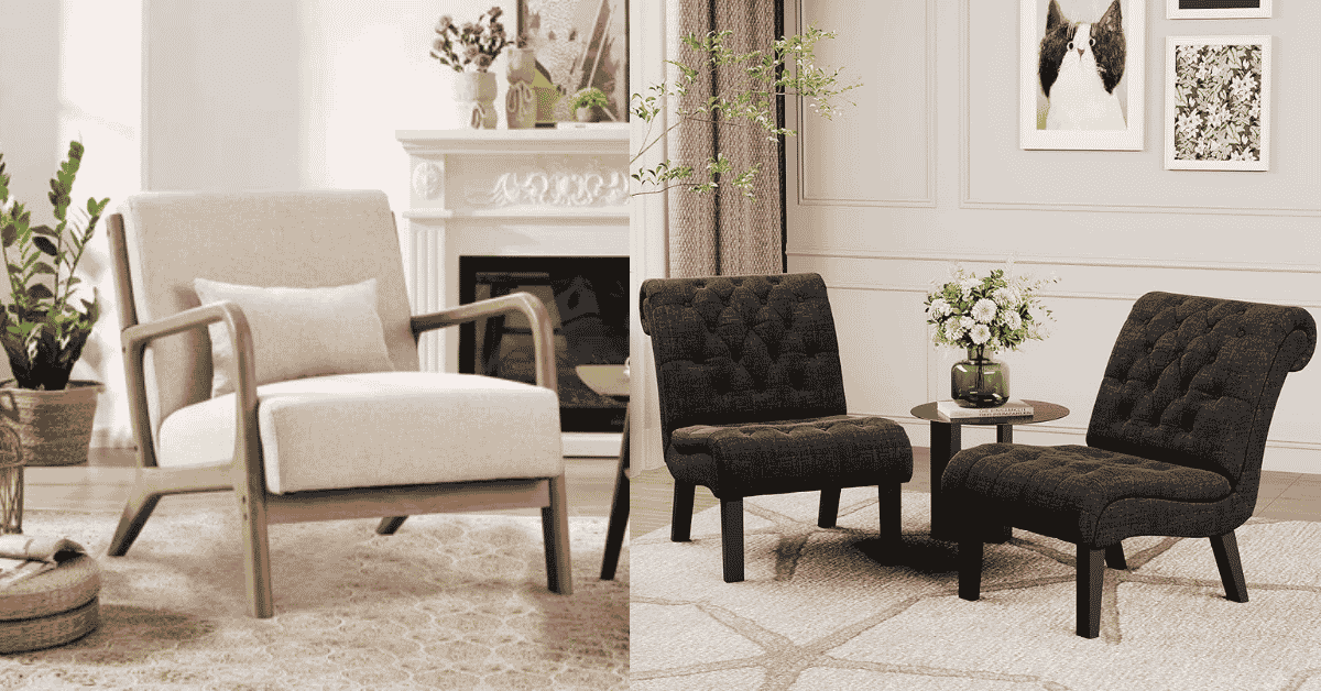 Living Room Chairs Comfortable Stylish, For Every Budget