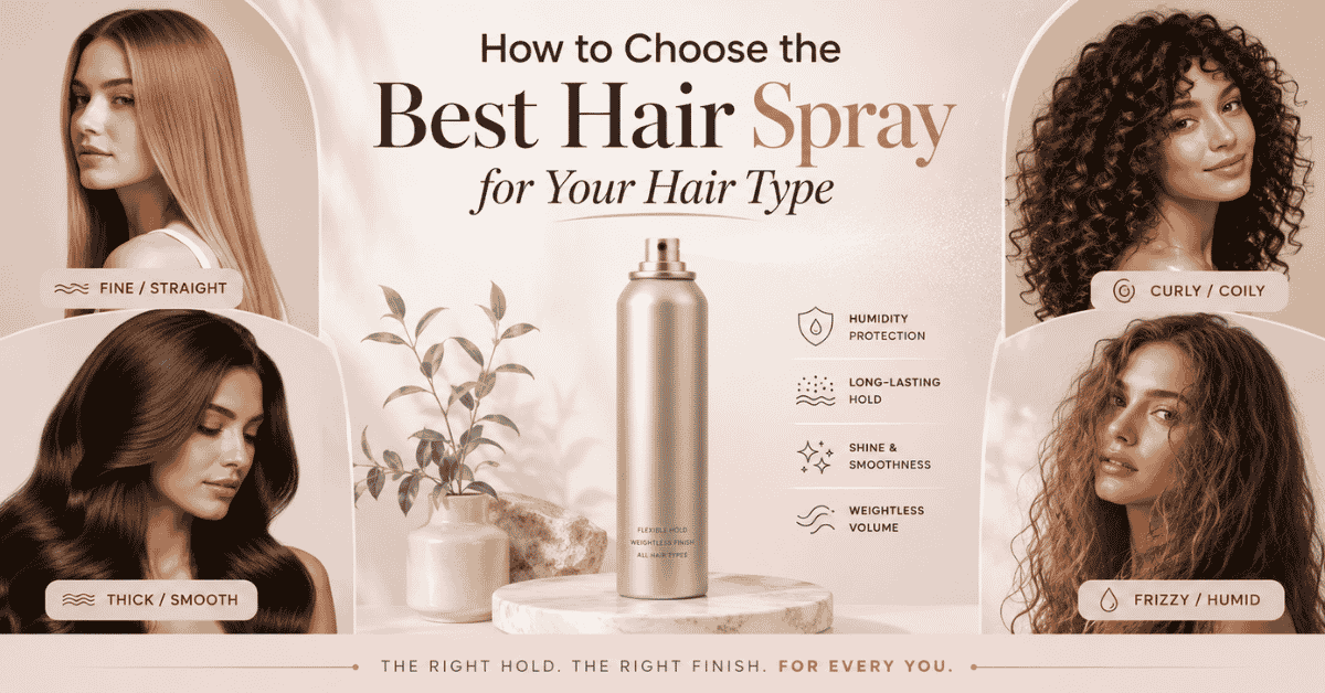 Hair Spray For Every Hair Type: What To Look For