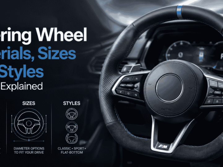 Steering Wheel Materials, Sizes And Styles Explained
